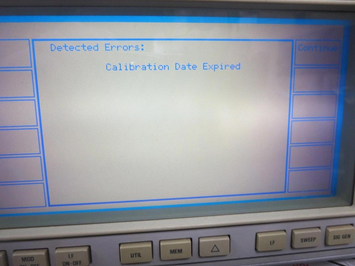 Used IFR 2041 Signal Generator Low Noise 10 KHz - 2.7 GHz Powers On *Parts/Repair*