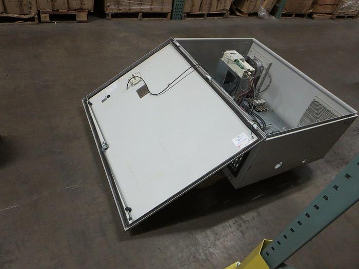 Used ABB Schaefers Enclosure W/Pictured Contents Reported All Working When Removed