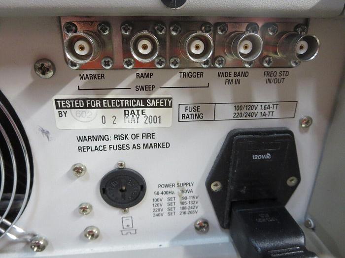 Used IFR  2041 Signal Generator Low Noise 10 KHz - 2.7 GHz Unit Powers On