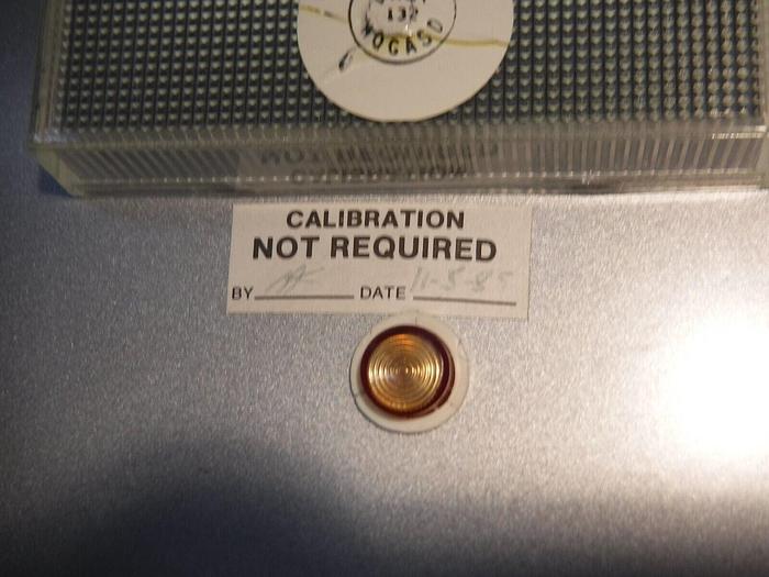 Used McNAB Inc. P/N: 18667 / DWG 18451 Micromhos-CM Specific Conductance Panel Meter