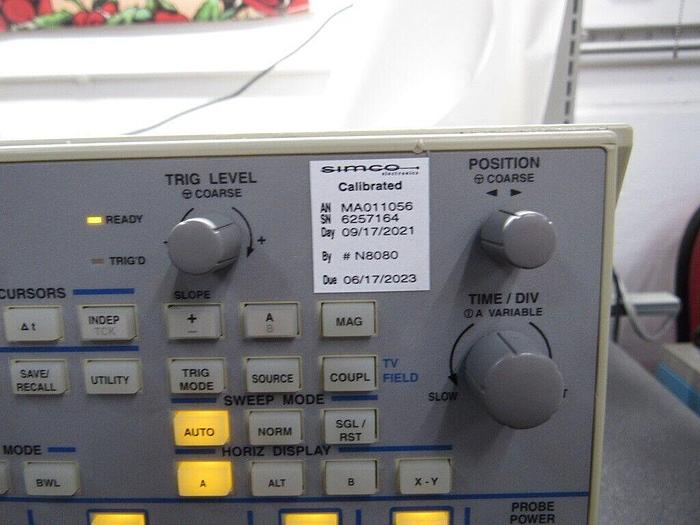 Used Iwatsu TS-81000 Analog Storage Oscilloscope DC to 1GHz
