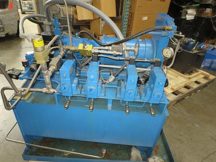 Used ydra Power HPU-015 Hydraulic Power Unit SEE DESCRIPTION For "Parts &/Or Repair"