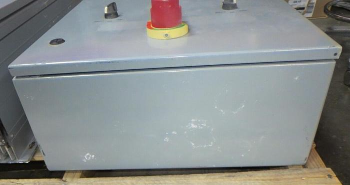 Used Schwab Vollhaber Lubratt W/Hubbell Wiegmann 25-40HP4SBS3FD Fused Disconnect