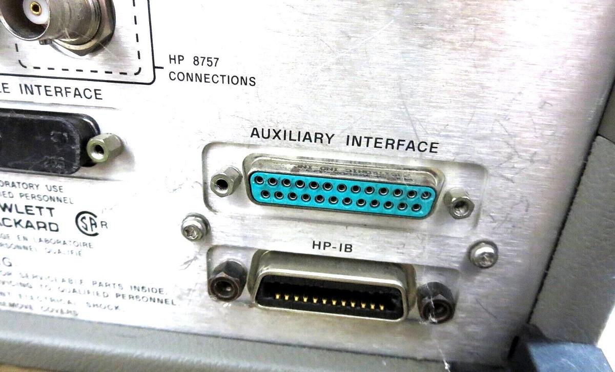 Used Hewlett Packard 83640A Synthesized Sweeper OPT 001 10MHZ-40GHZ See Descrip Used