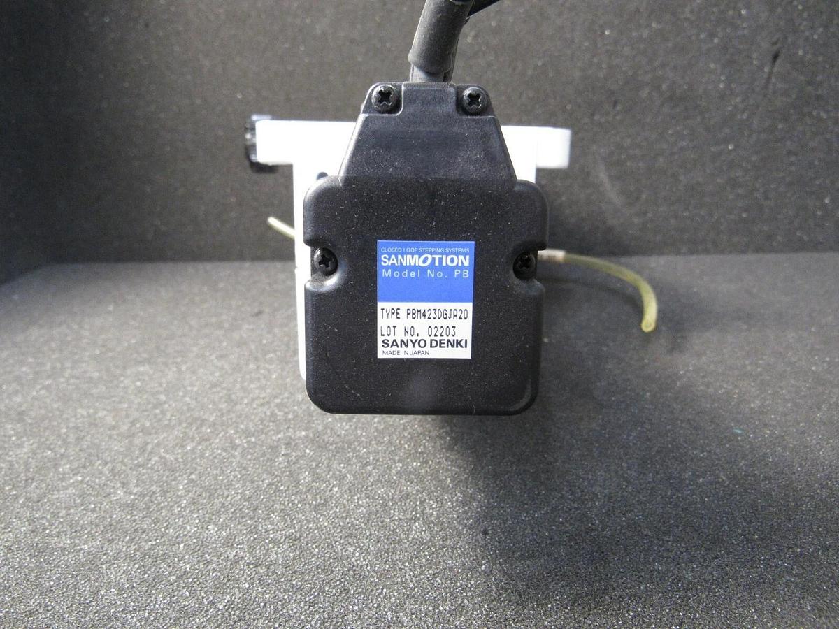 Used FMI "Q" Pump Cerampump W/PBM423D6JA20 SanMotion Servo Motor