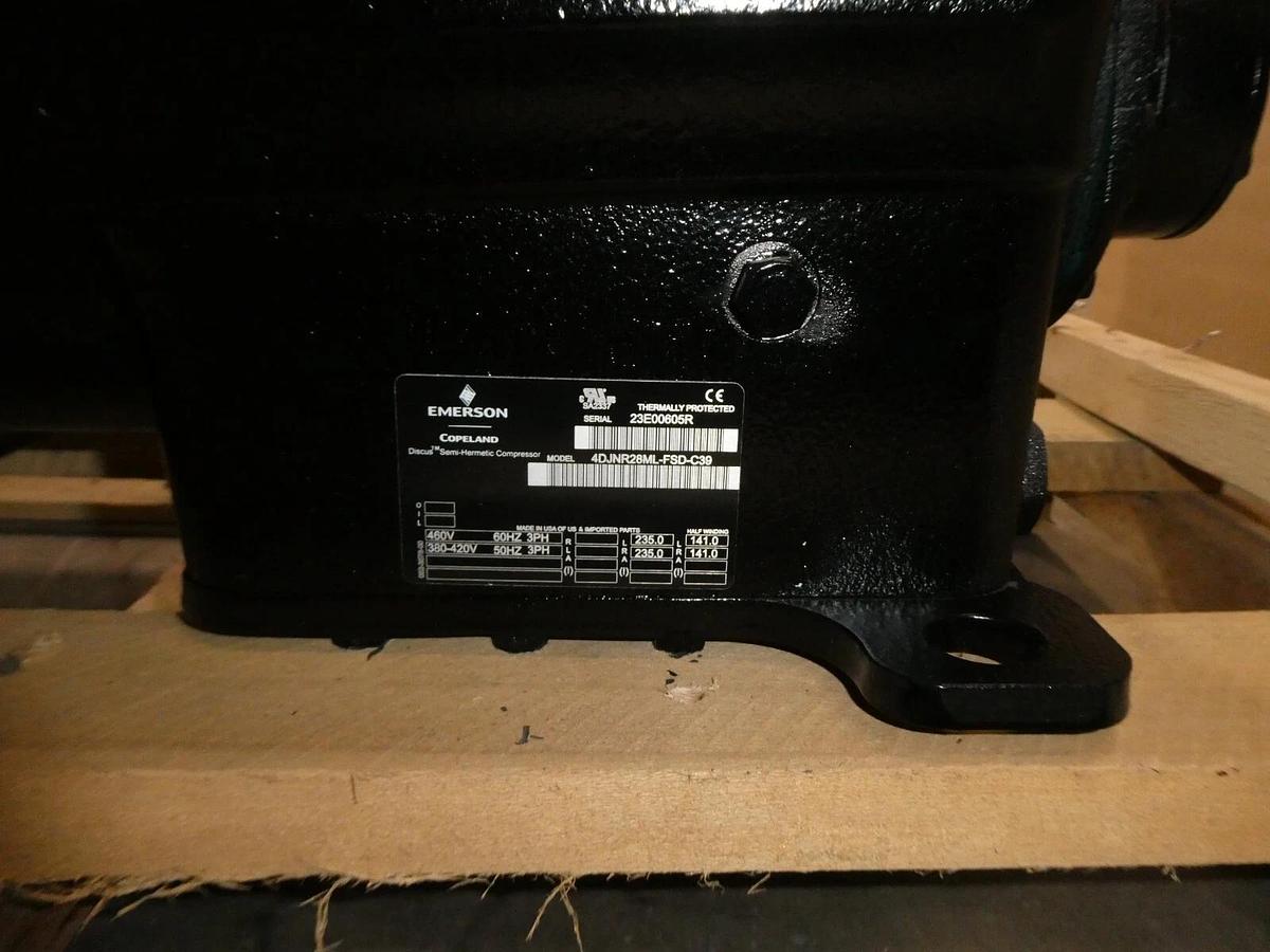 Used Copeland 4DJNR28ML-FSD-C39 Copeland Discus™ 3D with CoreSense Tech