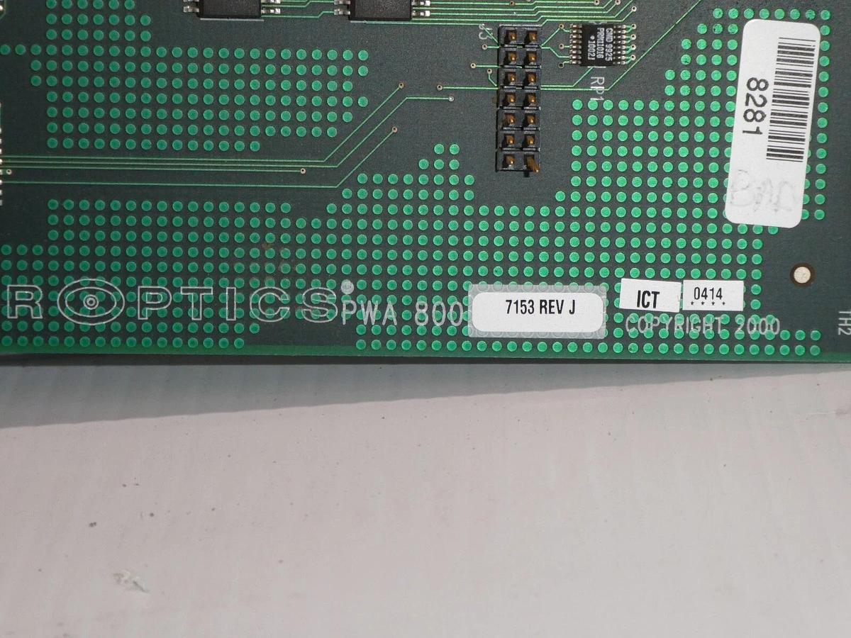 Used Cyber Optics PWA 800 Rev: J 8007156