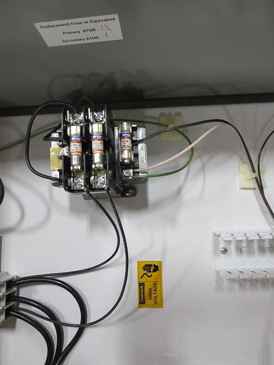 Used Schwab Vollhaber Lubratt W/Hubbell Wiegmann 25-40HP4SBS3FD Fused Disconnect