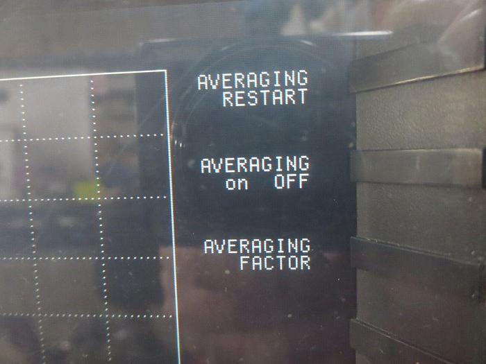 Used Hewlett-Packard  4396B Network Spectrum Analyzer Powers On Cal'd Thru 03/17/2024