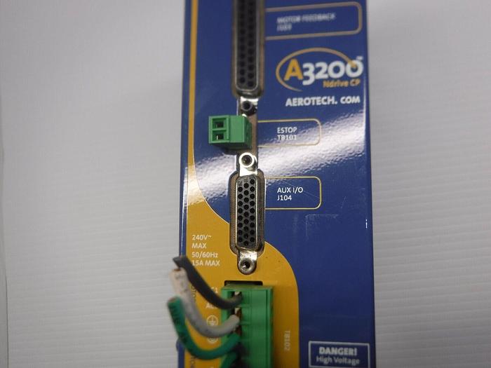 Used Aerotech A3200 Ndrive CP P/N: NDRIVECP20 Servo Drive