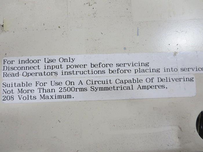 Used Anelva/V090S-NU Dry Pump W-Pump Controller See Description Parts &-Or Repair