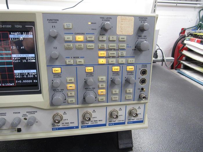 Used Iwatsu TS-81000 Analog Storage Oscilloscope DC to 1GHz (#2)