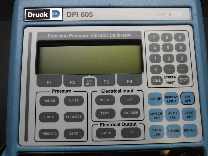 Used Druck DPI 605 Precision Pressure Indicator
