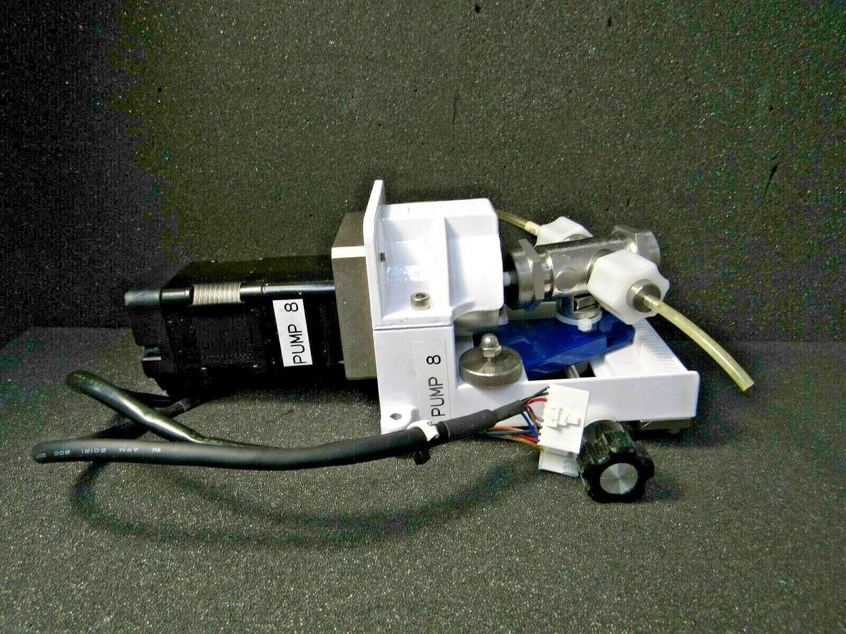 Used FMI "Q" Pump Cerampump W/PBM423D6JA20 SanMotion Servo Motor