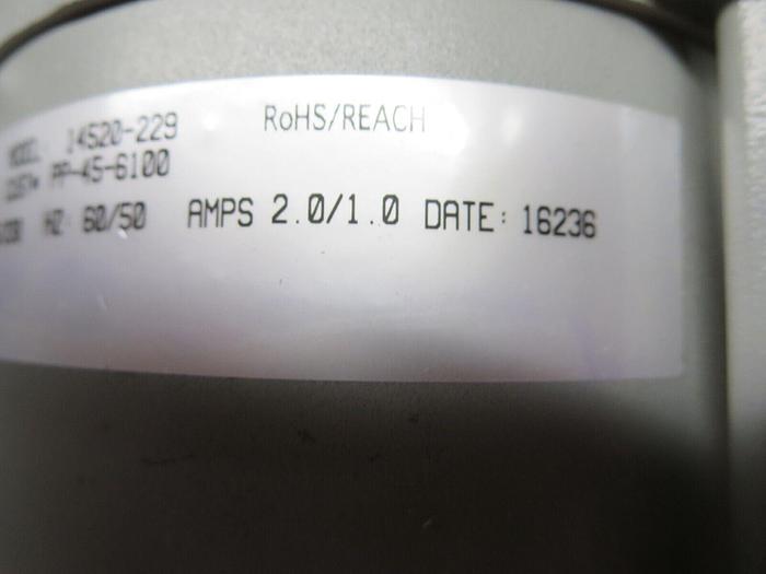 Used GRI Pump W/MAC Motor 14520-229 & B7245-3 Pump W/Motor Mag Drive Hazardous Duty