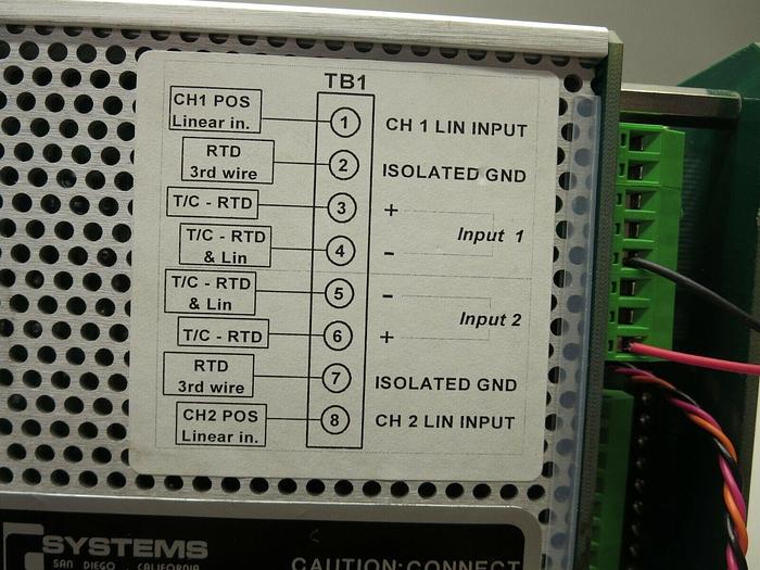 Used JC Systems Model 600A-TC/ALT15 (4-20 MA)-488 Programmer/Controller 117V 50-60 HZ