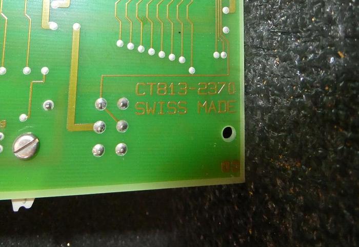 Used Charmilles Roboform 20 Control Board 852 7240 C (CT813-2370)