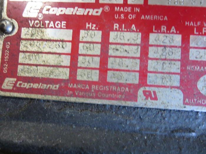 Used Copeland (Copelamatic) 6RL1-250A-TSK-800 Compressor **FOR PARTS &/OR REPAIR**