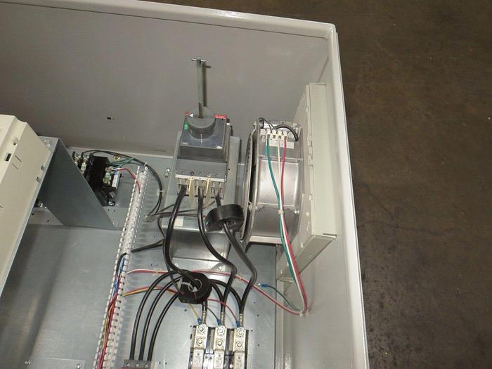 Used ABB Schaefers Enclosure W/Pictured Contents Reported All Working When Removed