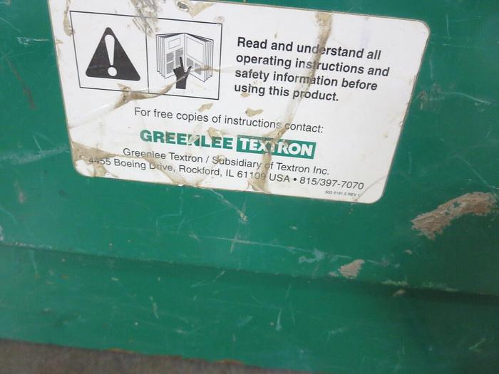 Used Greenlee (Textron) 851 PVC Conduit Heater 1/2 To 4" 115V 20A 60HZ 1PH 2300W #2