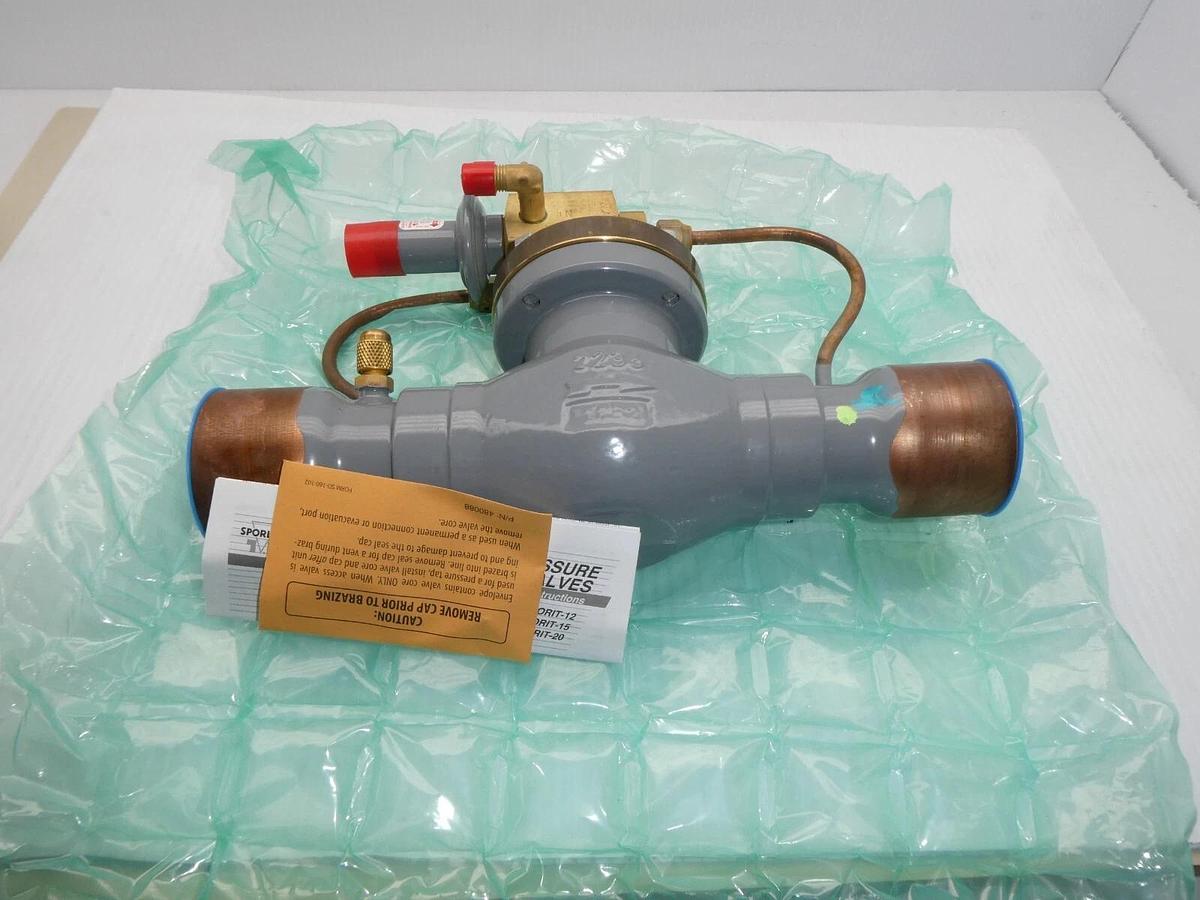 Used Sporlan ORIT-20-0/100 2-1/8 ODF Solder 0 to 100 pounds per square inch 901638