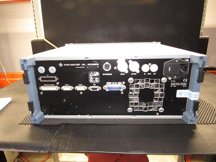 Used Rohde & Schwarz  UPL (1078.2008.05) B1, B4, B5, B6, B10 Audio Analyzer DC 110KHZ