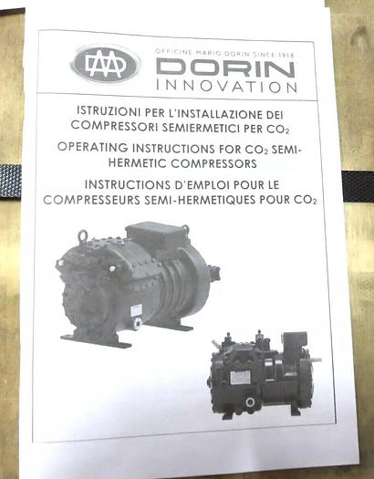 Used Dorin  CDS701B/UL (313128) Compressor CO2S 7HP 460V/3PH/60HZ