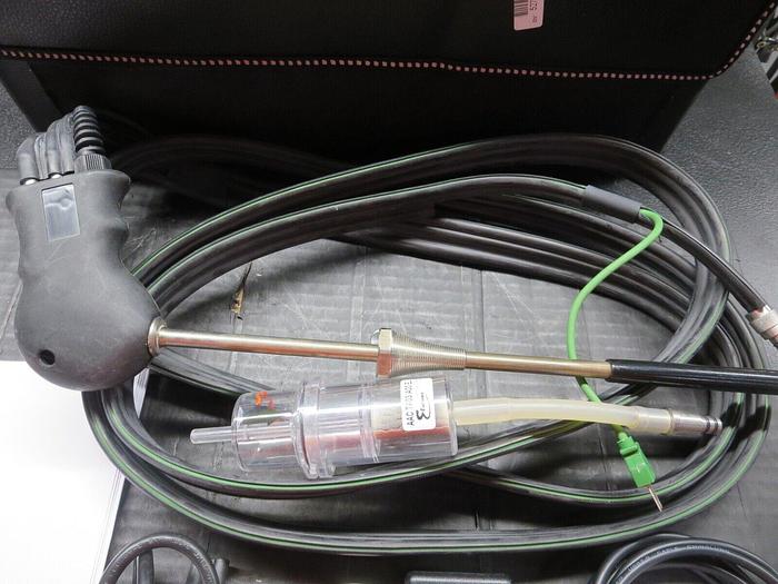 Used E-Instruments 1100-1 Portable Combustion Gas Analyzer W/ Attachments *See Pics*