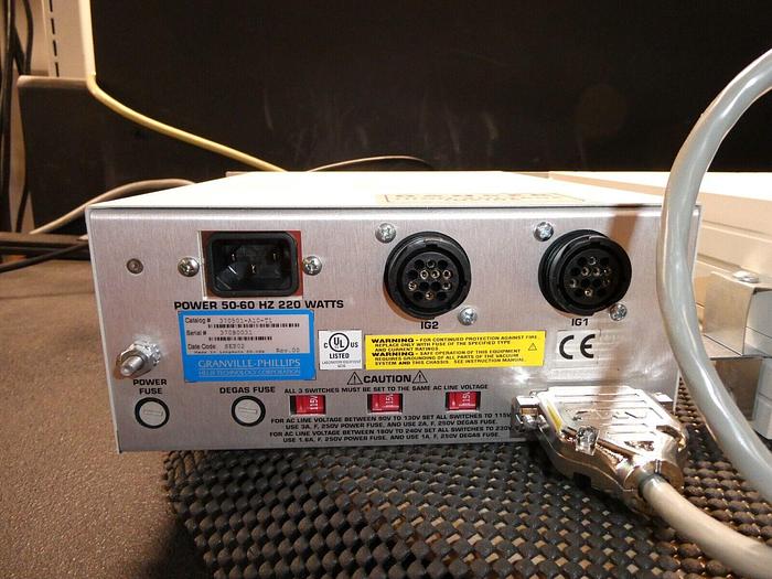 Used Granville Phillips 370 Stabil ION Vacuum Gauge Controller 370501-A10-T1