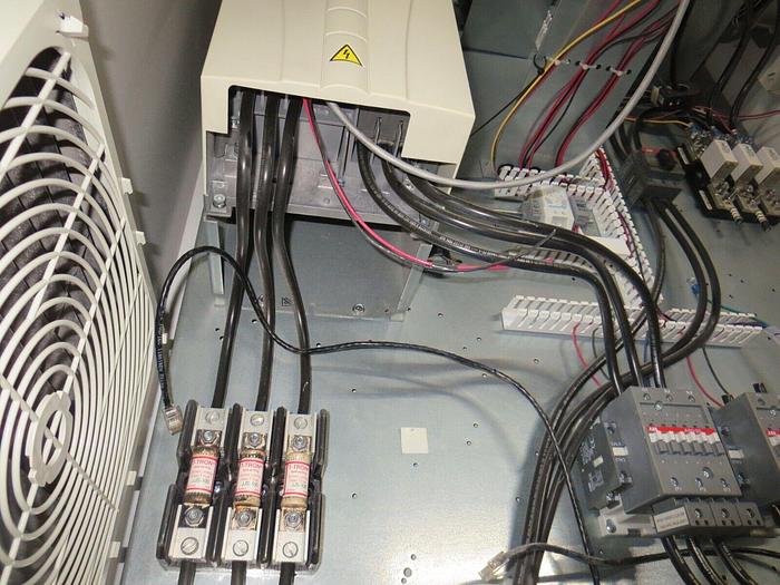 Used ABB Schaefers Enclosure W/Pictured Contents Reported All Working When Removed
