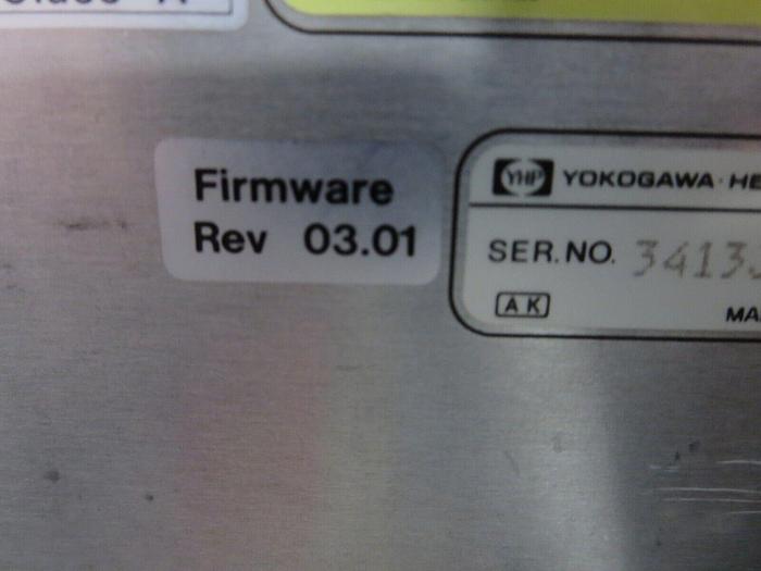 Used Hewlett Packard 4396A Network/Spectrum Analyzer Powers On Calibrated To 03/15/2024 See Opts