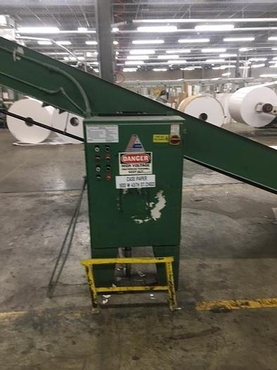 Used BLOAPCO 805 SERIES PIGGY BACK SHREDDER WITH CONVEYOR (NO BALER) S/N 960743 Pending JE