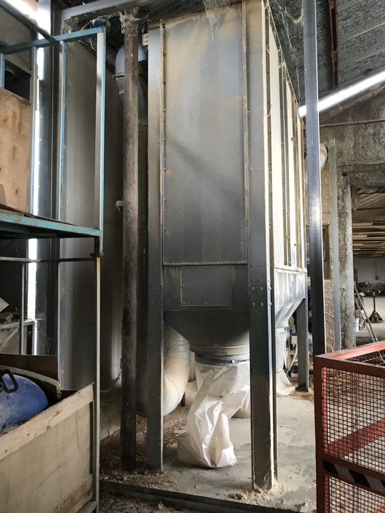 Used Impianto di aspirazione a 3 sacchi