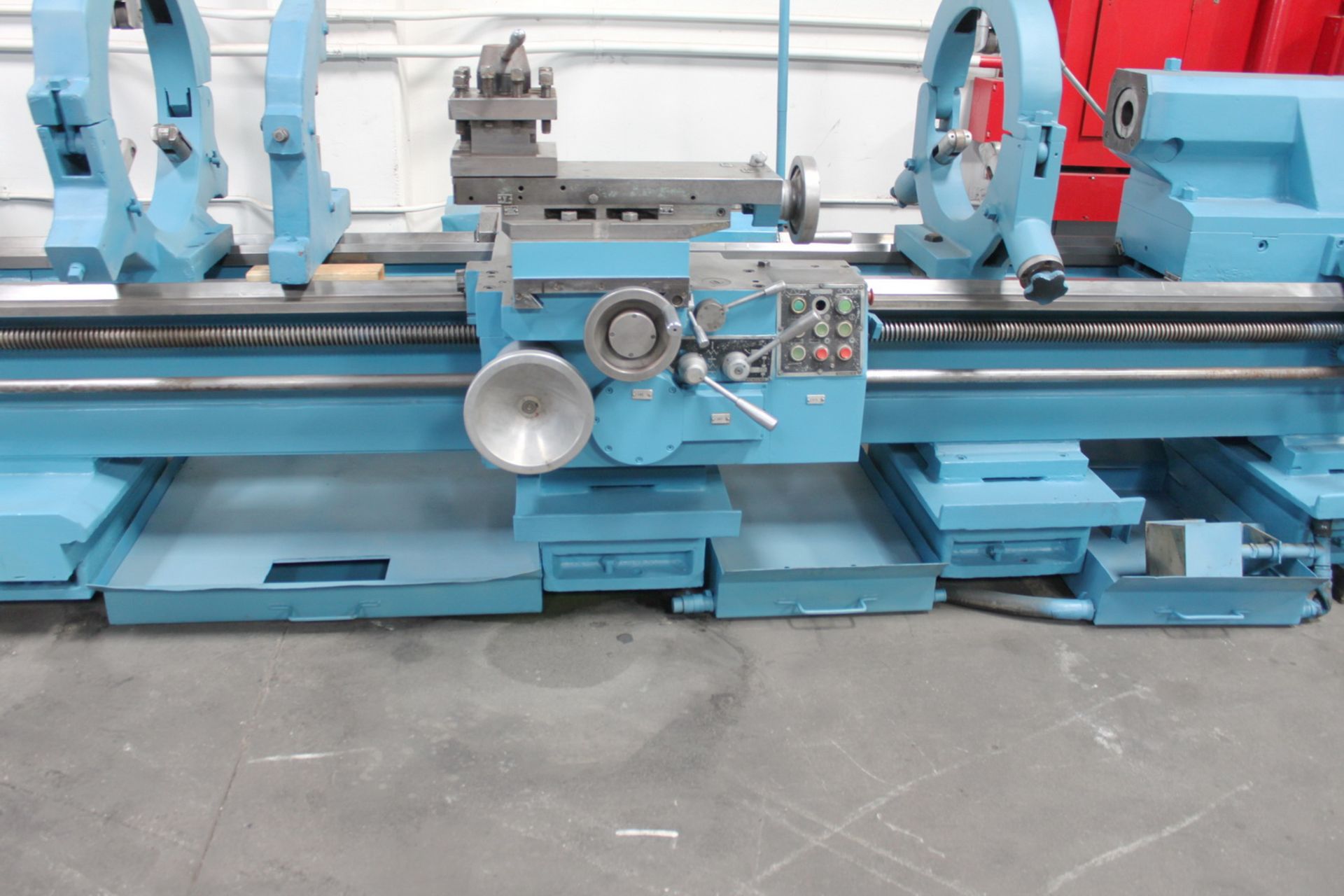 Used Poreba TPK80/3M Heavy Duty Engine Lathe 32"/42" x 120" 5908 2