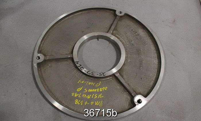 Used Warren 6/5PH (6/5PL18) Suction Side Plate, 18" Diameter #36715