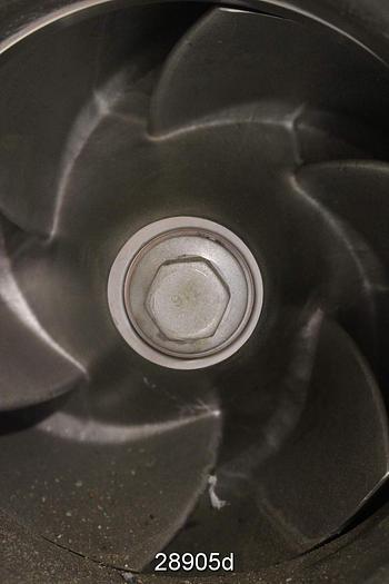 Used Goulds 3175, 6x8x12, SS Casing, SS 6 Vane 9.5" Impeller #28905