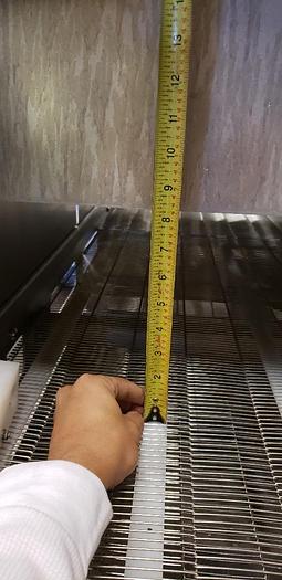 Used Washer, Belt, 42" x 100", Stainless Steel, Innotech, 2-Zone #5861449