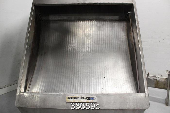 Used Dorr Oliver Model 9772 Inclined Thickener, .014" Slots #38659