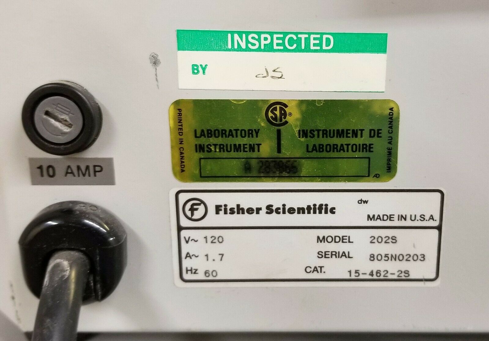 Used Fisher Isotemp 202S (15-462-2S) Water Bath (2L)