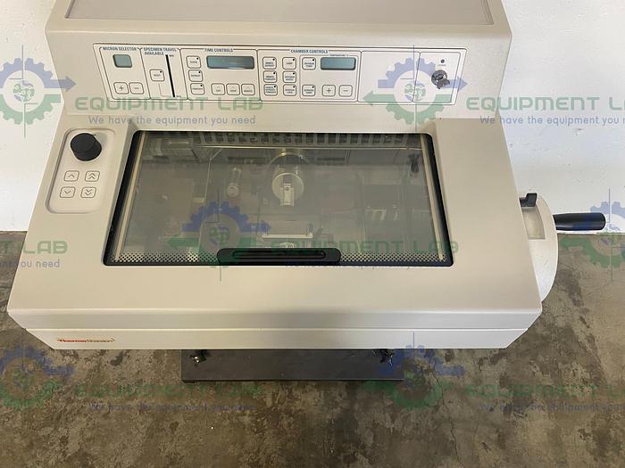 Used Thermo Shandon Cryotome E 77200187 Cryostat Microtome Tissue Sectioning