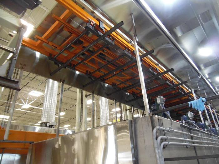 Used Custom Mulit-Stage Indexing Ecoat Line