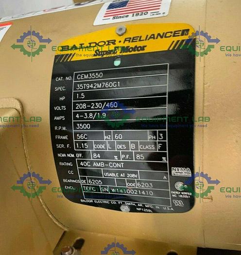 Used RPS SP-1000LVVFDSP 1000 CFM HEPA Ventilation Unit 120/230V with 1.5 HP Motor