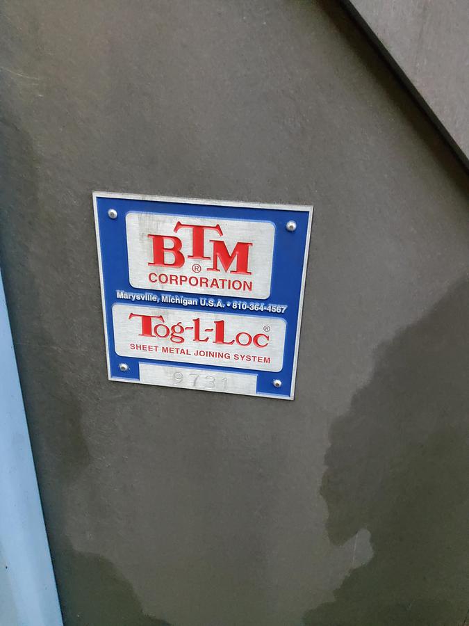 Used BTM Tog-L-LOC Clinching Machine 9731