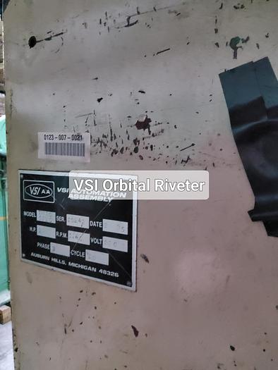 Used VSI ORBITAL MODELTM20