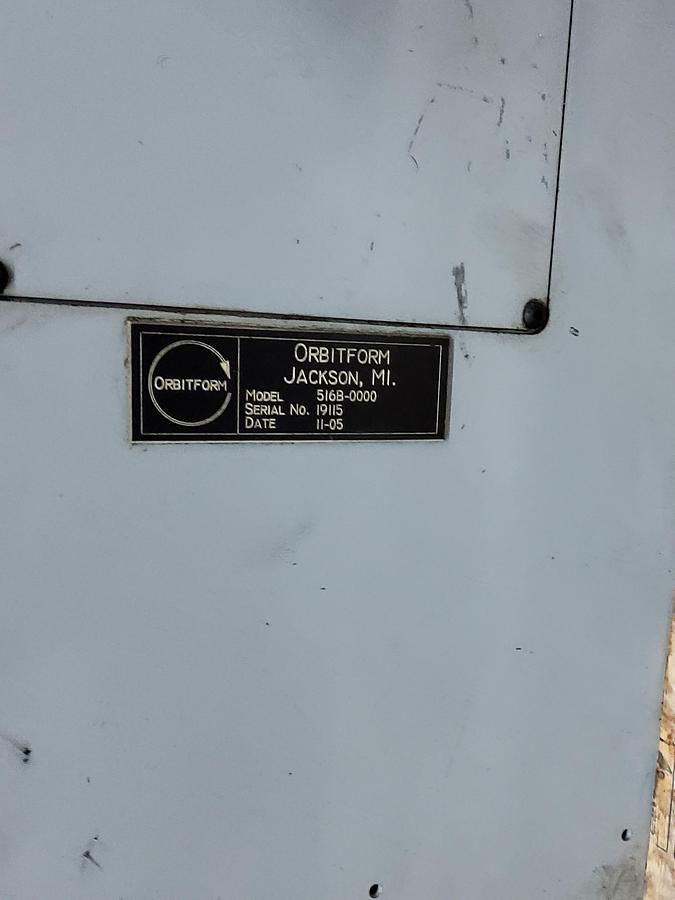 Used Orbitform 516B-0000