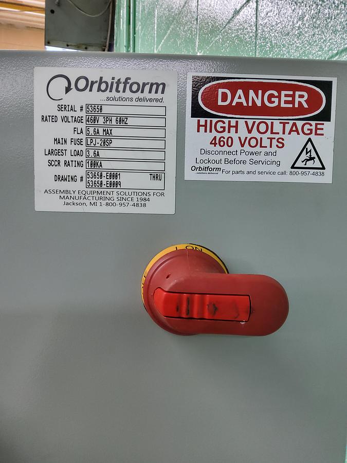 Used Orbitform P-500