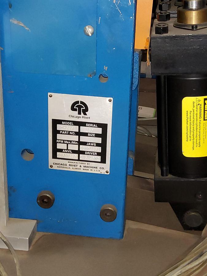 Used Chicago DOUBLE AIR MACHINE MODEL Z