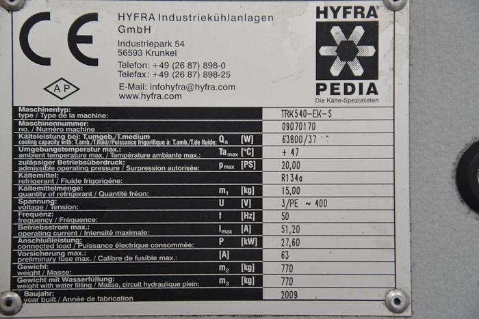 Gebraucht 2009 Knoll 96 KW, HL1000/10000,