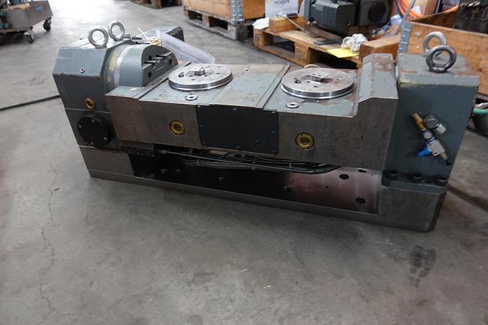 Gebraucht NC-Rundtisch PEISELER ZAS160-2hydr. 2-fach / Doppelspannvorrichtung