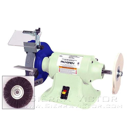 PALMGREN Heavy Duty Bench Grinder Buffer 9682069